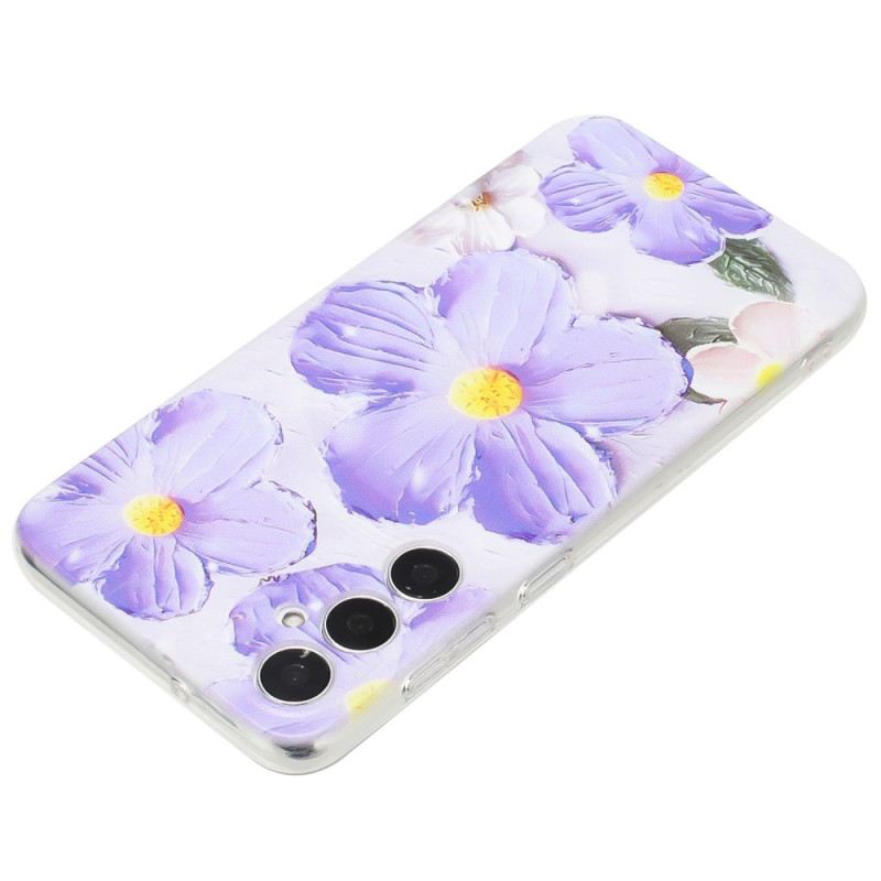 Maskica Samsung Galaxy S24 Fe Ljubičasto Cvijeće