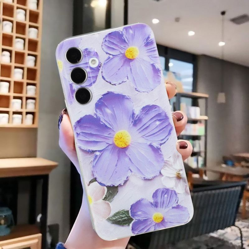 Maskica Samsung Galaxy S24 Fe Ljubičasto Cvijeće