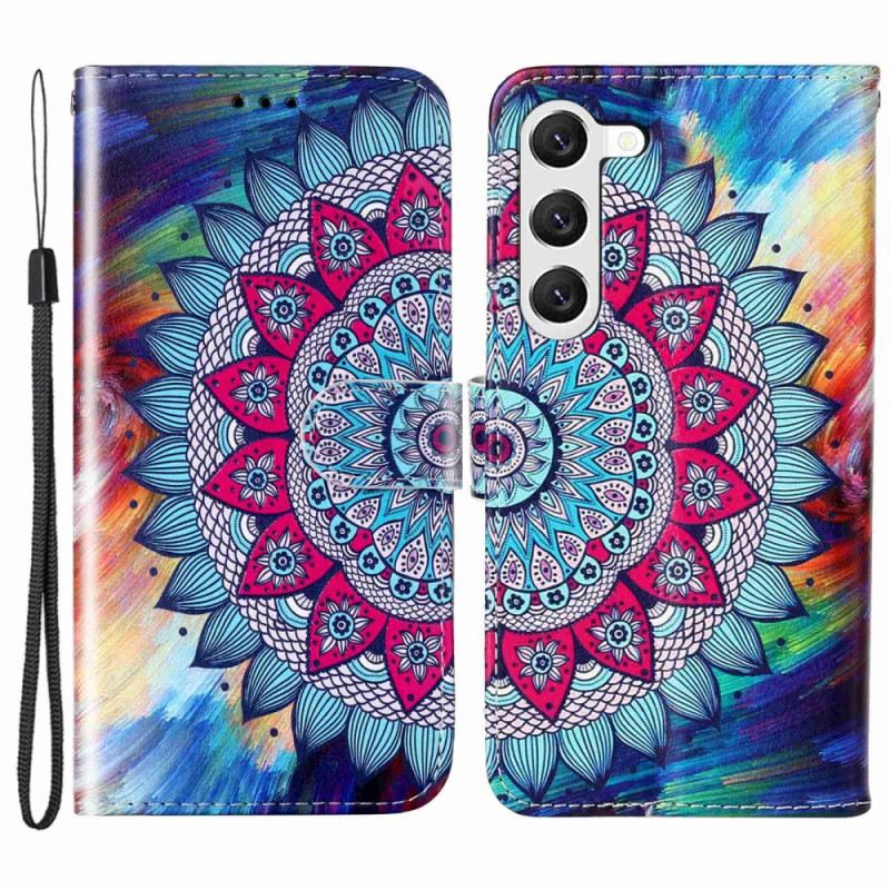 Futrola Samsung Galaxy S23 Plus 5G Šarena Mandala S Remenom