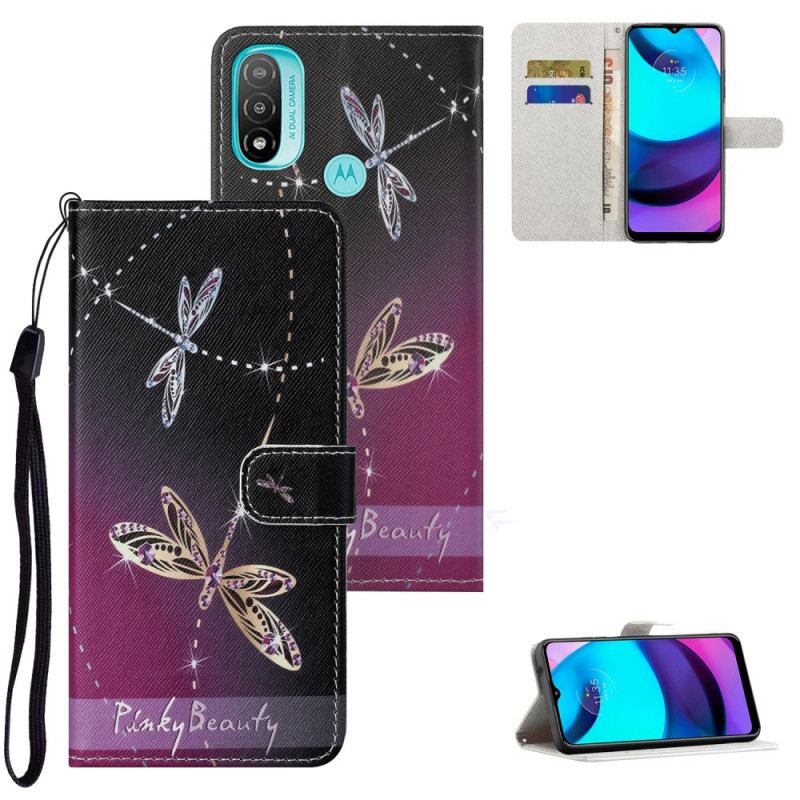 Futrola Moto G71 5G Dragonflies S Remenčićima