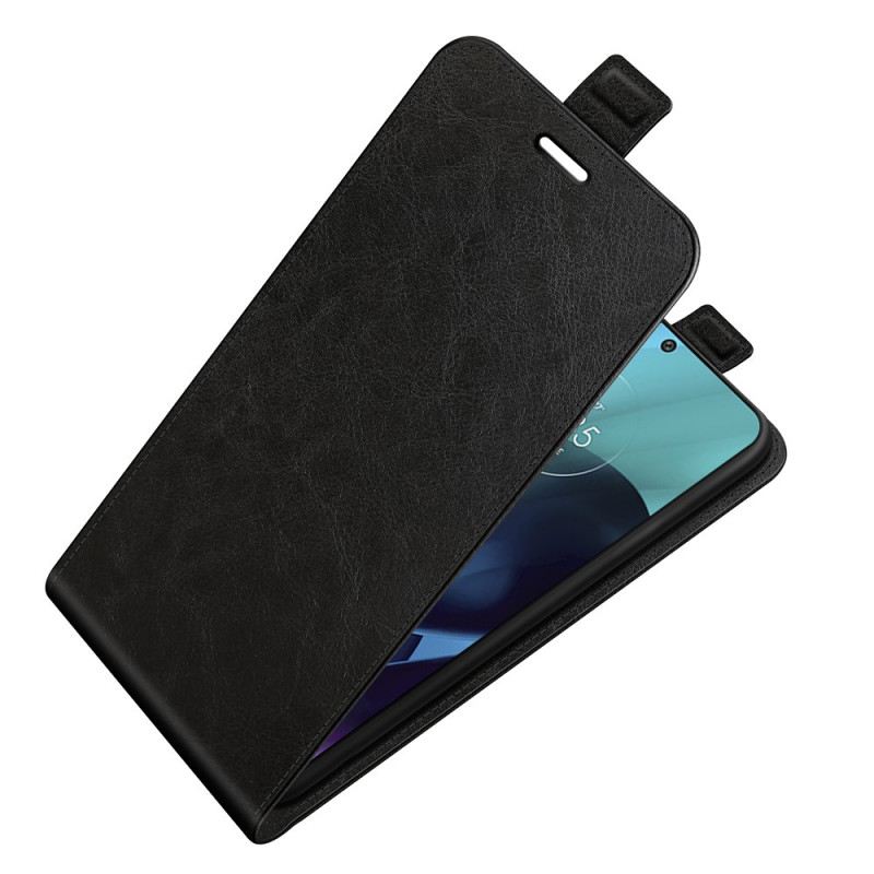 Kožna Futrola Moto G71 5G Flip Futrola Retro Sklopivi