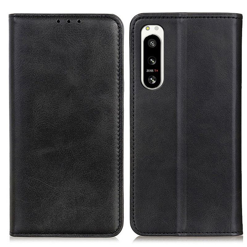Flip Futrola Sony Xperia 5 IV Kožna Futrola Splitska Koža