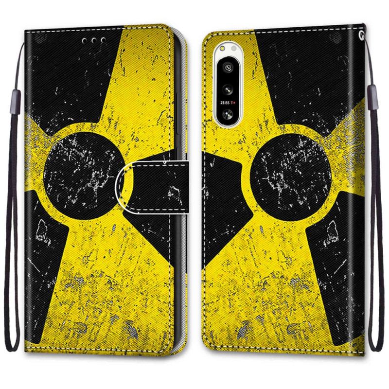 Flip Futrola Sony Xperia 5 IV Žuto I Crno