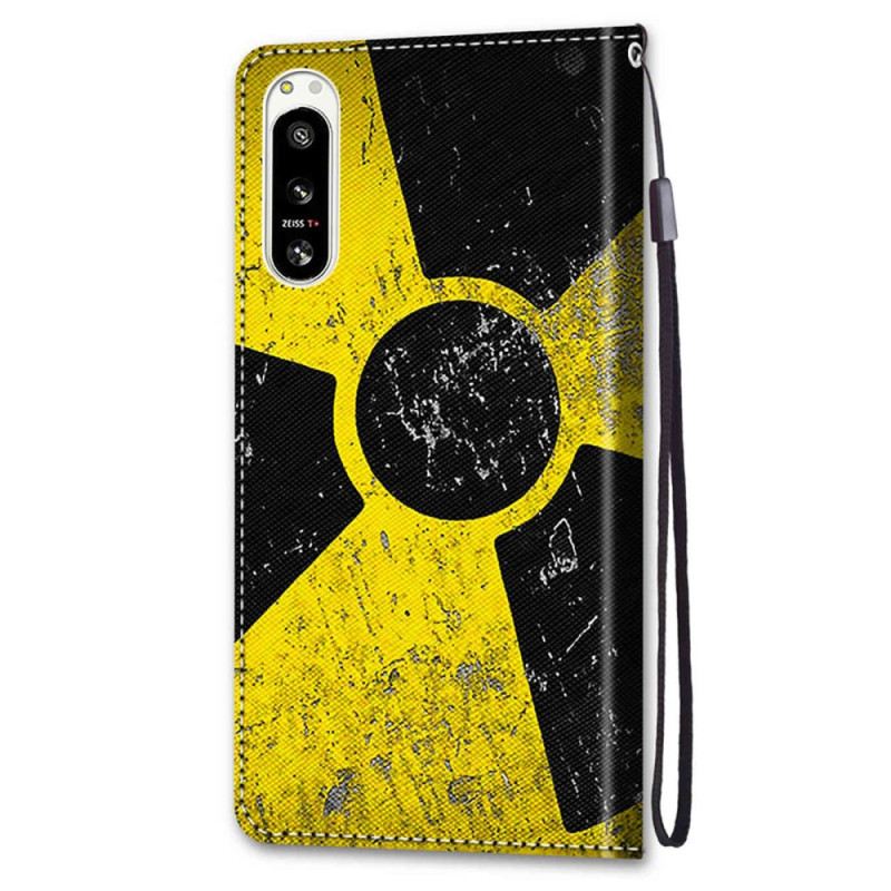 Flip Futrola Sony Xperia 5 IV Žuto I Crno