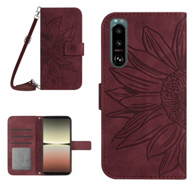 Futrola Sony Xperia 5 IV Naramenica U Obliku Suncokreta