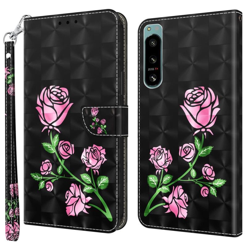 Futrola Sony Xperia 5 IV Trakaste Ruže