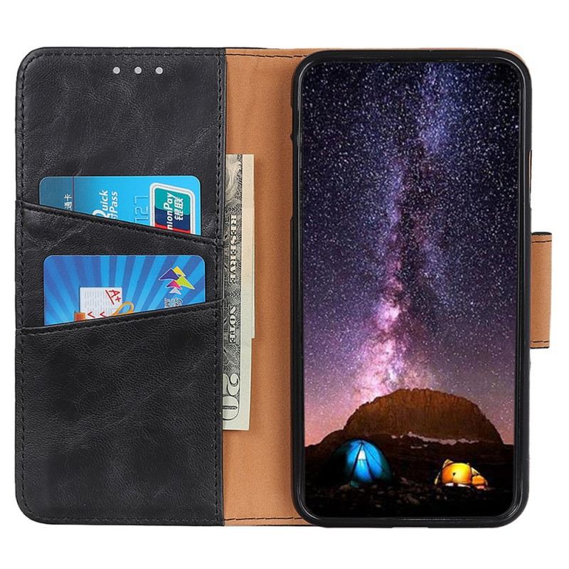 Futrola Sony Xperia 5 IV Vintage Kopča Od Podijeljene Kože