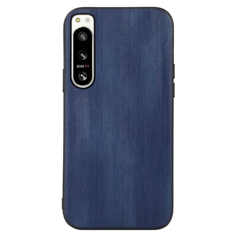 Maskica Sony Xperia 5 IV Teksturirana Umjetna Koža