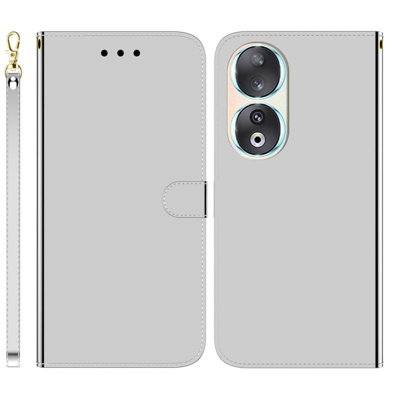 Kožna Futrola Honor 90 Ogledalo I Uže