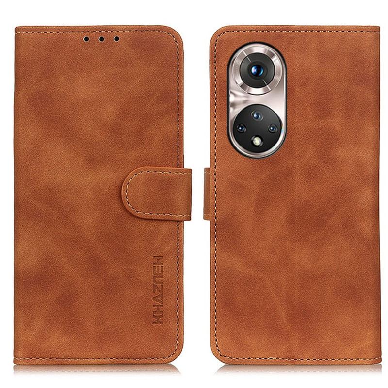 Flip Futrola Honor 50 Pro Pro Vintage Kožni Efekt Khazneh