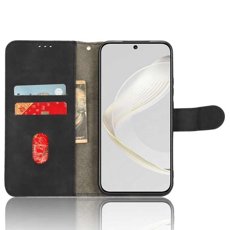 Kožna Futrola Huawei Nova 12s Efekt Antilop Kože S Remenom