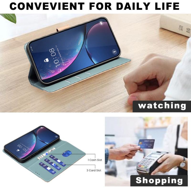 Kožna Futrola Motorola Edge 50 Pro Dvobojna Binfen Boja