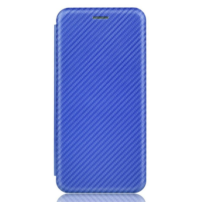 Flip Futrola iPhone 13 Mini Kožna Futrola Karbonska Vlakna