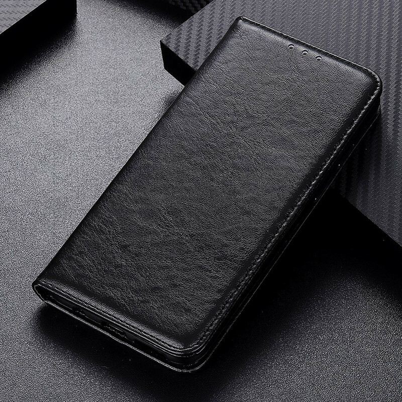 Flip Futrola iPhone 13 Mini Kožna Futrola Teksturirana Podijeljena Koža
