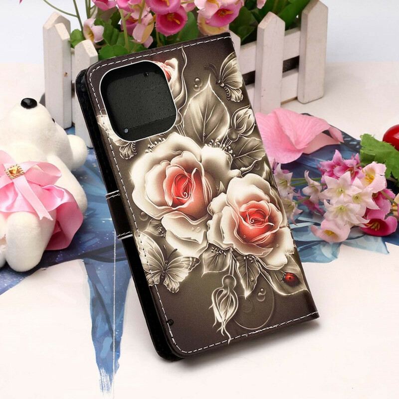 Futrola iPhone 13 Mini Zlatne Ruže