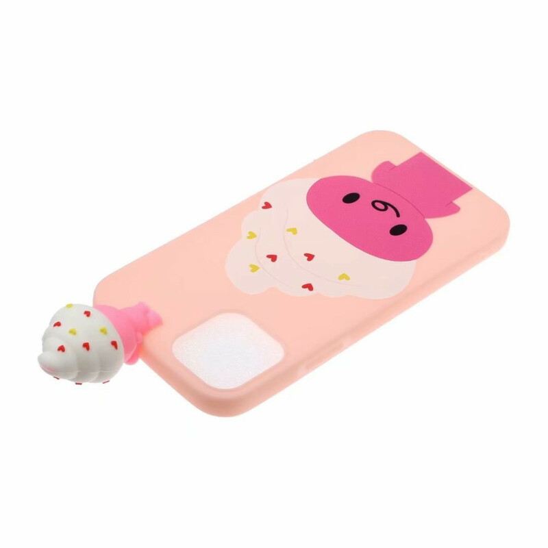 Maskica iPhone 13 Mini 3d Zabavni Sladoled