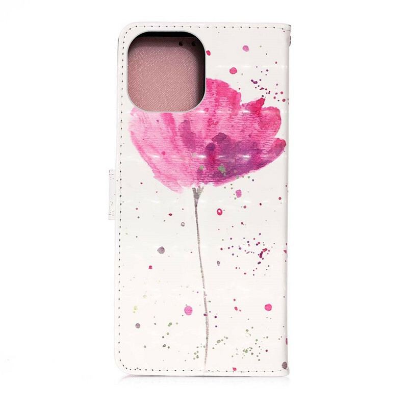Maskica iPhone 13 Mini Akvarel Mak