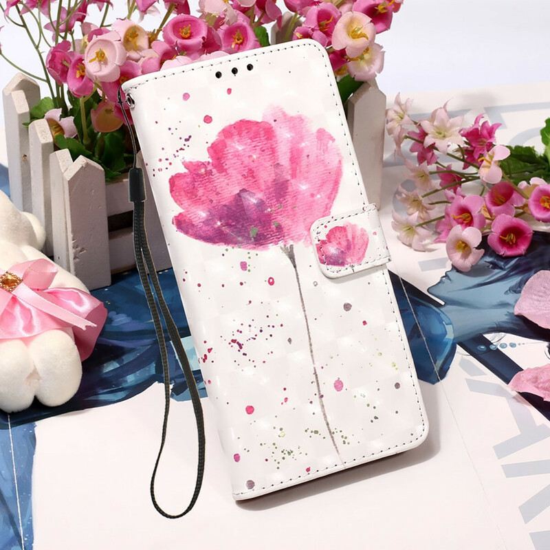 Maskica iPhone 13 Mini Akvarel Mak