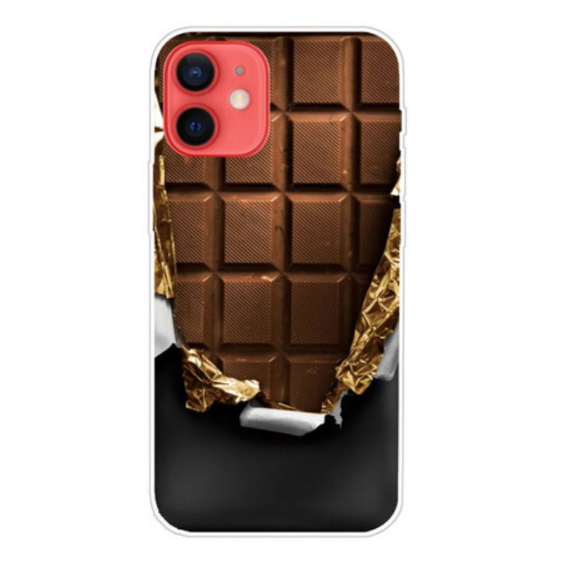 Maskica iPhone 13 Mini Fleksibilna Čokolada