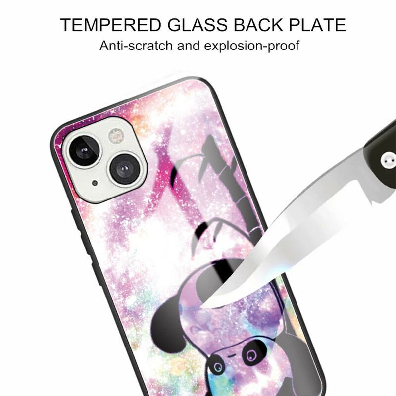 Maskica iPhone 13 Mini Panda I Bambus Kaljeno Staklo