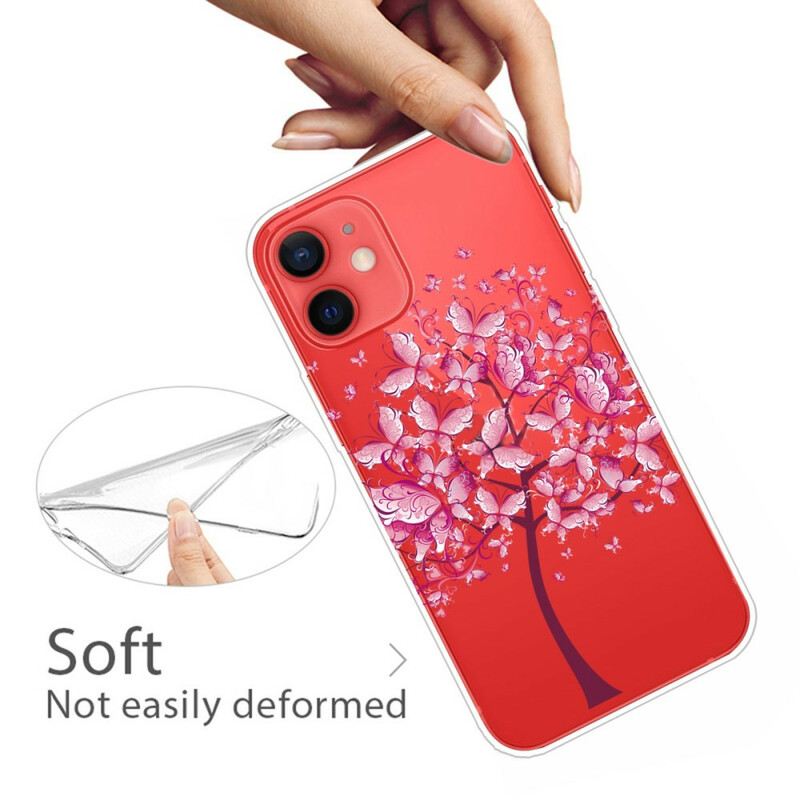 Maskica iPhone 13 Mini Ružičasta Krošnja Drveta