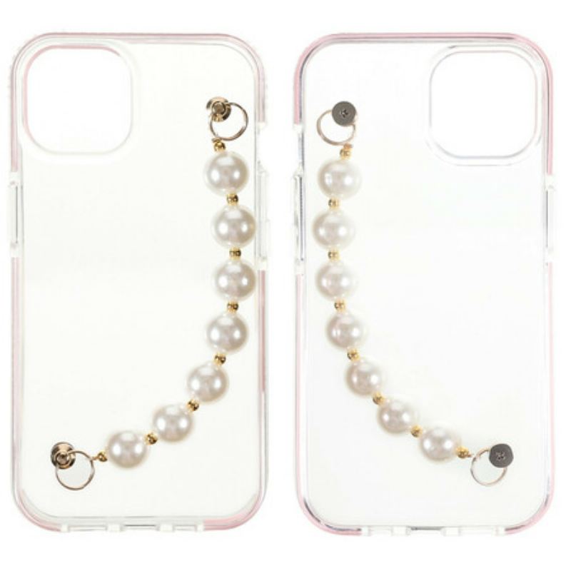 Maskica iPhone 13 Mini Silikonske Perle Za Narukvicu