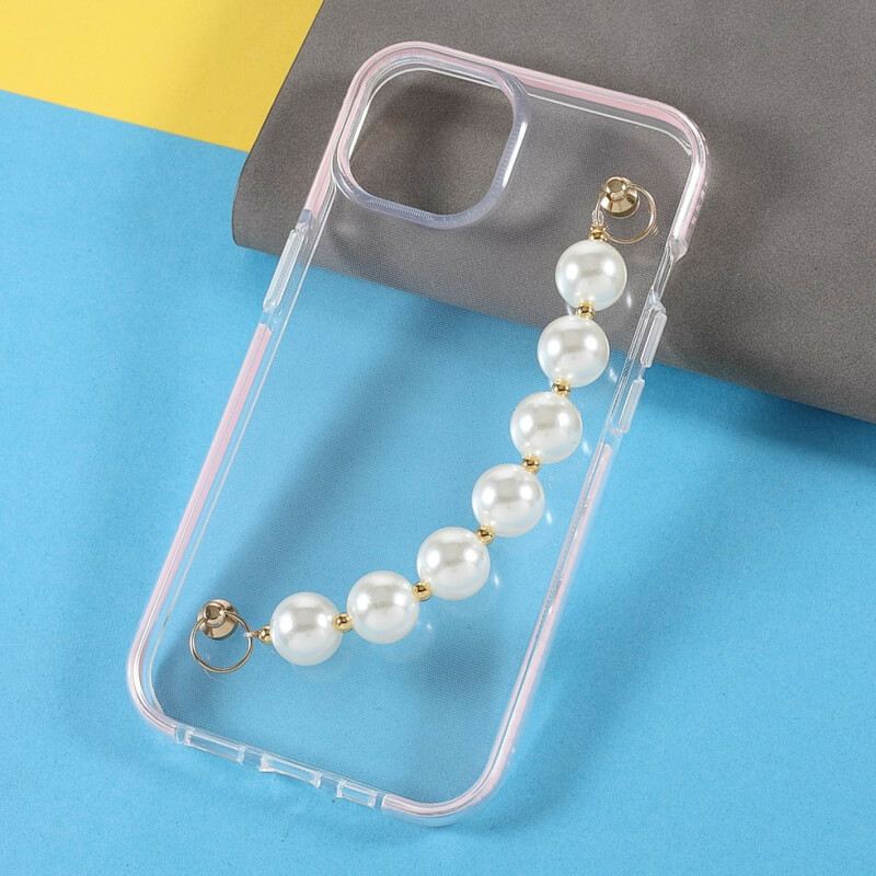 Maskica iPhone 13 Mini Silikonske Perle Za Narukvicu