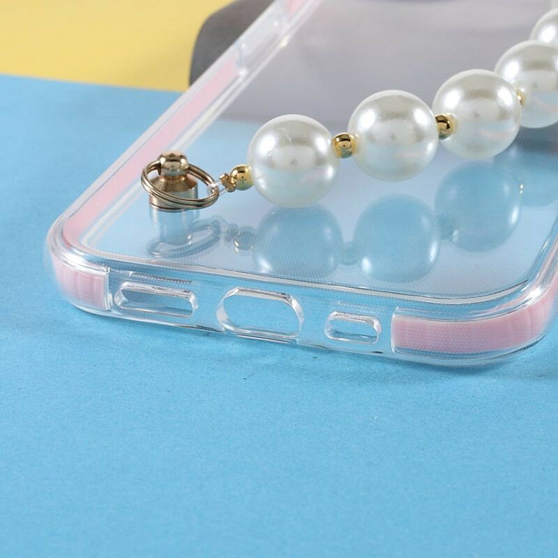 Maskica iPhone 13 Mini Silikonske Perle Za Narukvicu