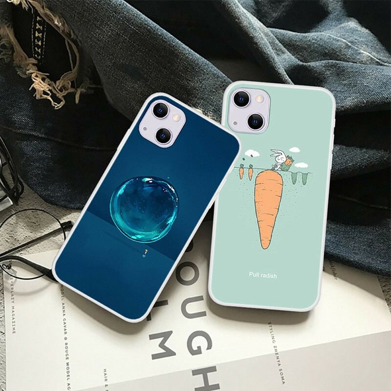 Maskica iPhone 13 Mini Žena Cvjetnica