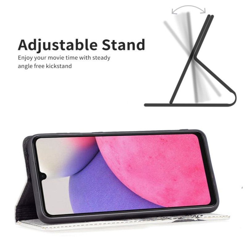 Flip Futrola Samsung Galaxy A33 5G Kožna Futrola Lijepa Kosa