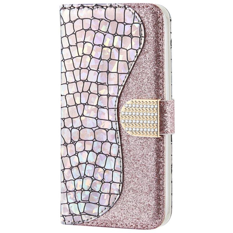 Futrola Samsung Galaxy A33 5G Croco Dijamanti