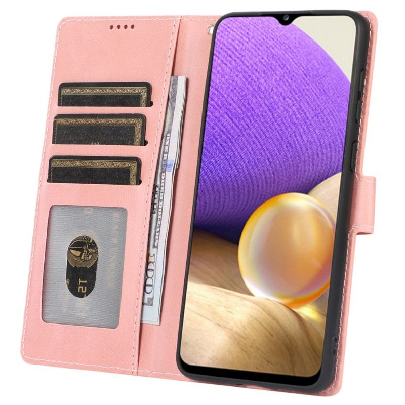 Futrola Samsung Galaxy A33 5G Vintage Kožni Stil S Remenom