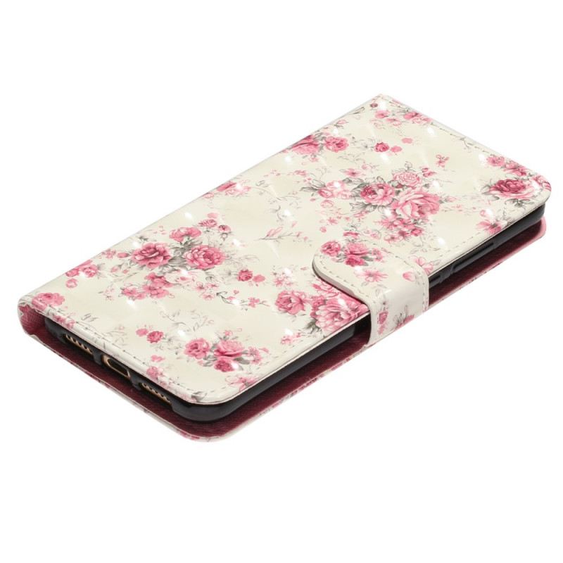 Kožna Futrola Samsung Galaxy A33 5G Remen Liberty Flowers