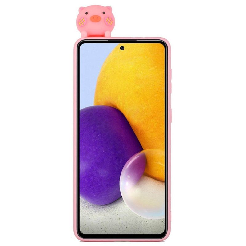Maskica Samsung Galaxy A33 5G 3d Zabavna Svinja
