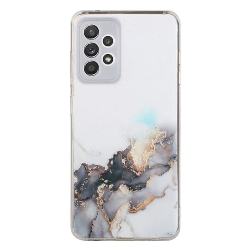 Maskica Samsung Galaxy A33 5G Silikonski Mramorni Efekt