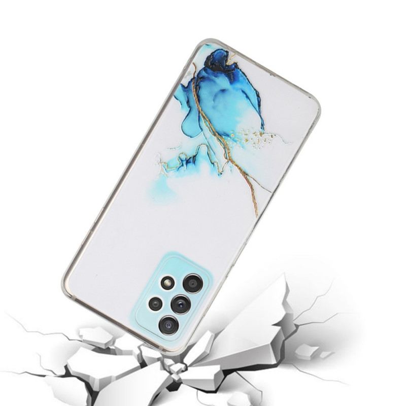 Maskica Samsung Galaxy A33 5G Silikonski Mramorni Efekt