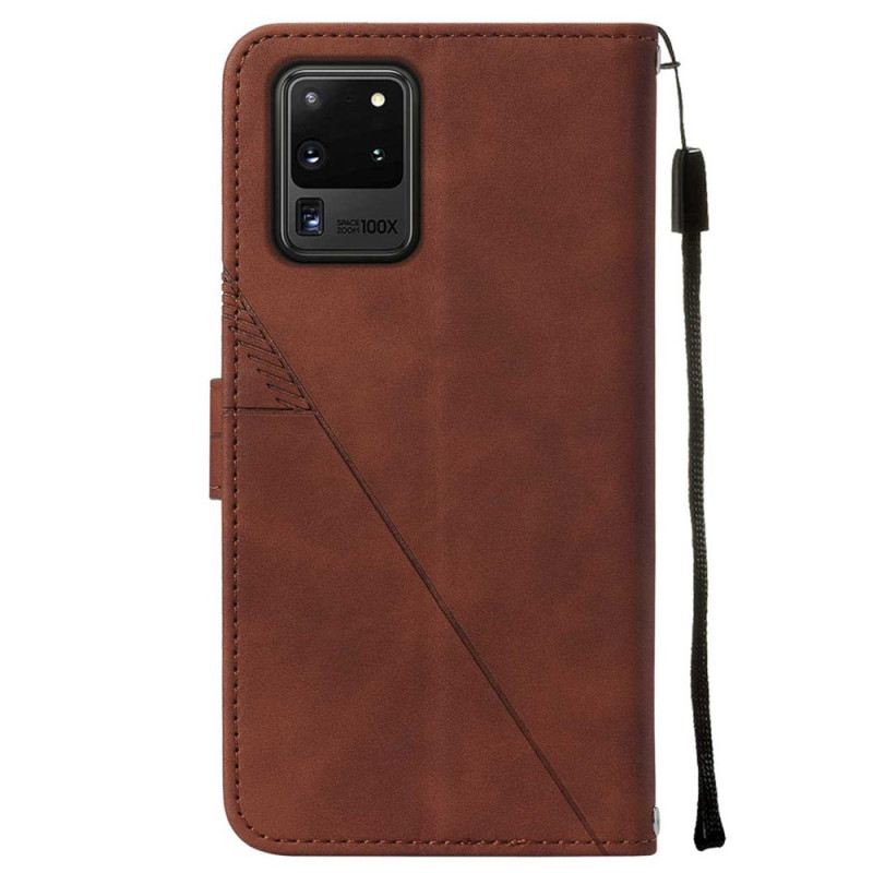 Futrola Samsung Galaxy S20 Ultra Efekt Piramidalne Kože