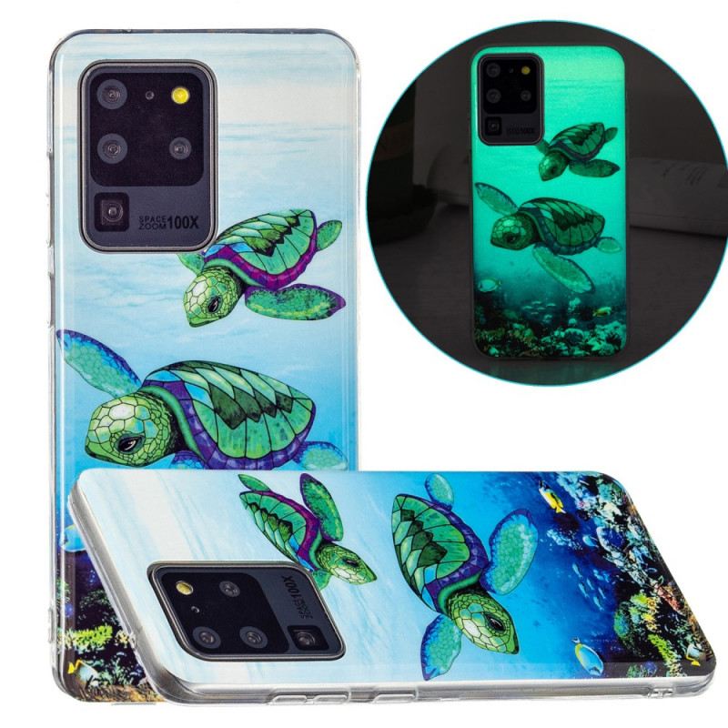 Maskica Samsung Galaxy S20 Ultra Fluorescentne Kornjače