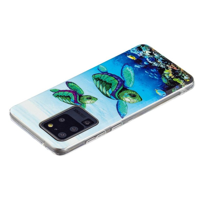Maskica Samsung Galaxy S20 Ultra Fluorescentne Kornjače