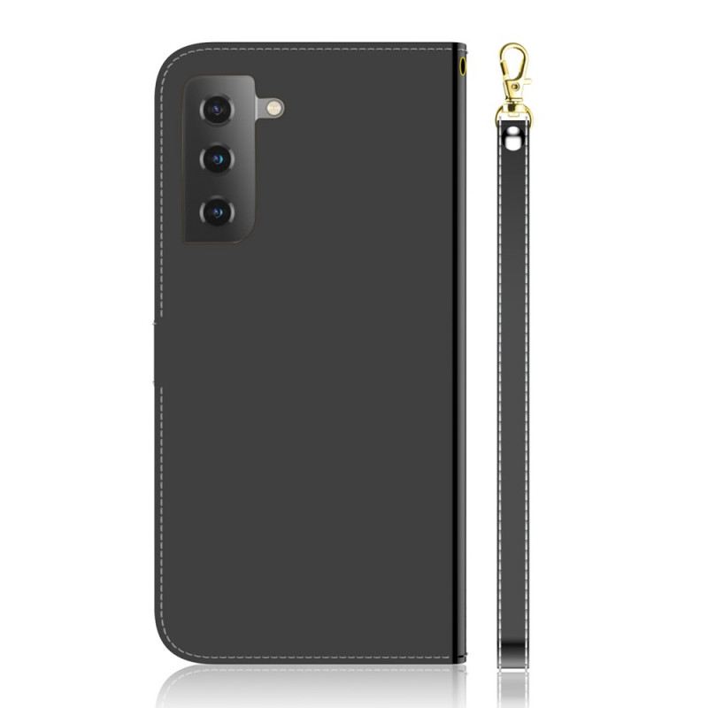 Futrola Samsung Galaxy S22 5G Poklopac Ogledala Od Umjetne Kože