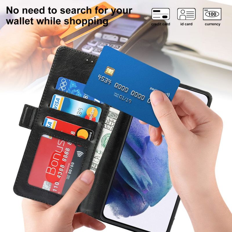 Futrola Samsung Galaxy S22 5G Stilska Kožna Rfid Tehnologija