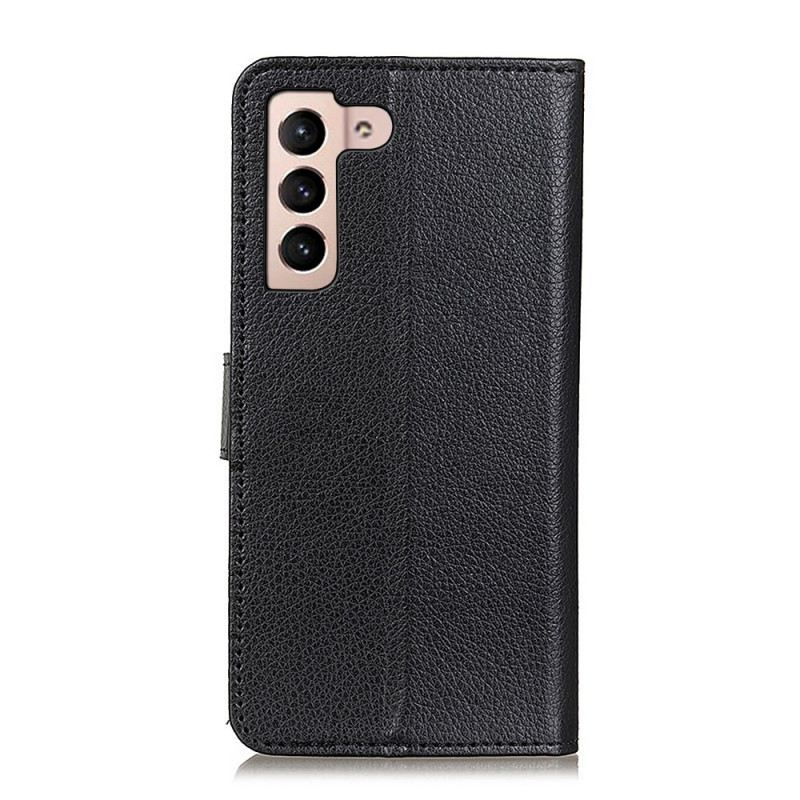 Futrola Samsung Galaxy S22 5G Tradicionalna Litchi Koža