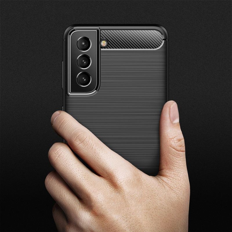 Maskica Samsung Galaxy S22 5G Brušena Karbonska Vlakna