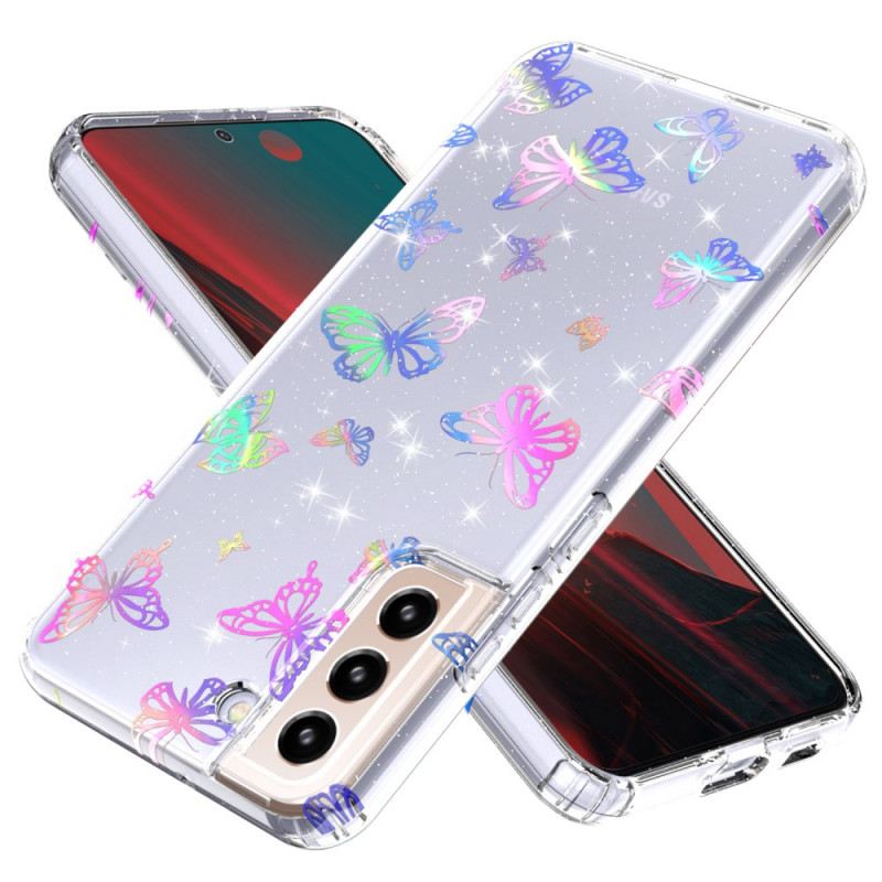 Maskica Samsung Galaxy S22 5G Fleksibilni Silikonski Leptiri