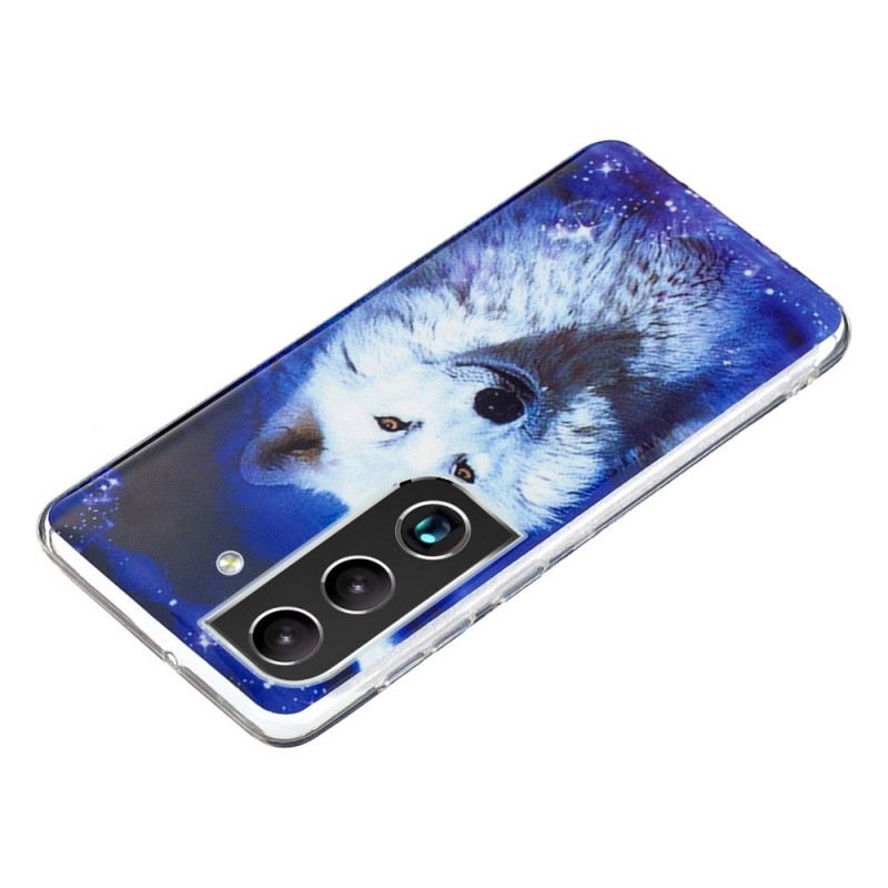 Maskica Samsung Galaxy S22 5G Fluorescentni Vuk