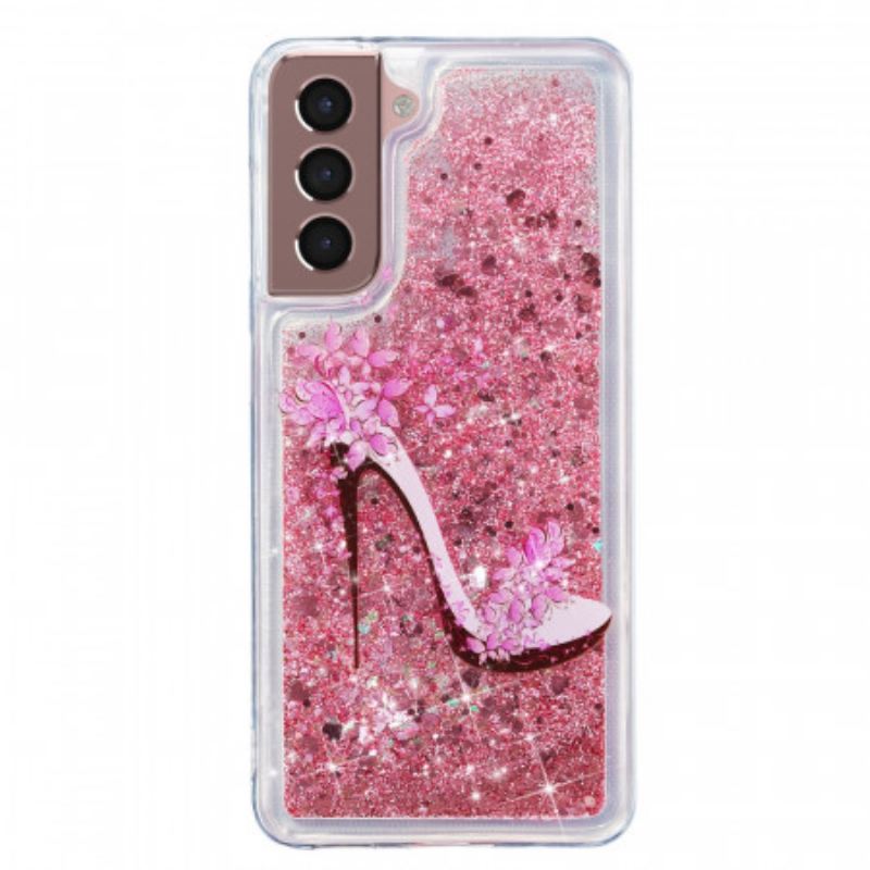Maskica Samsung Galaxy S22 5G Glitter Pumpa