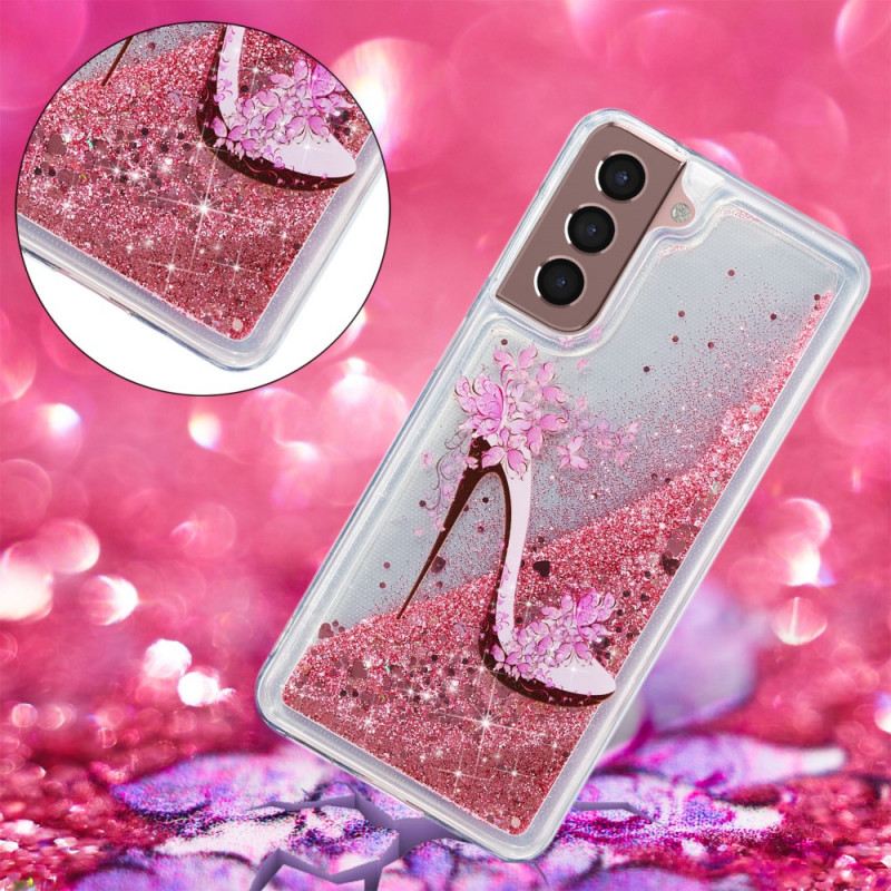 Maskica Samsung Galaxy S22 5G Glitter Pumpa