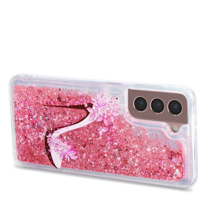 Maskica Samsung Galaxy S22 5G Glitter Pumpa