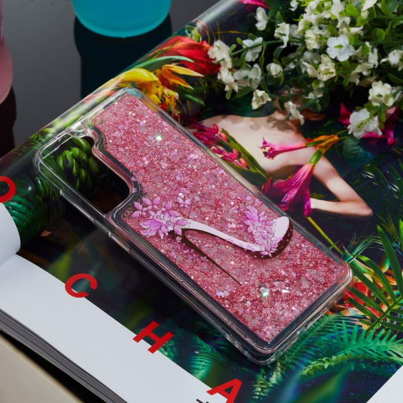 Maskica Samsung Galaxy S22 5G Glitter Pumpa