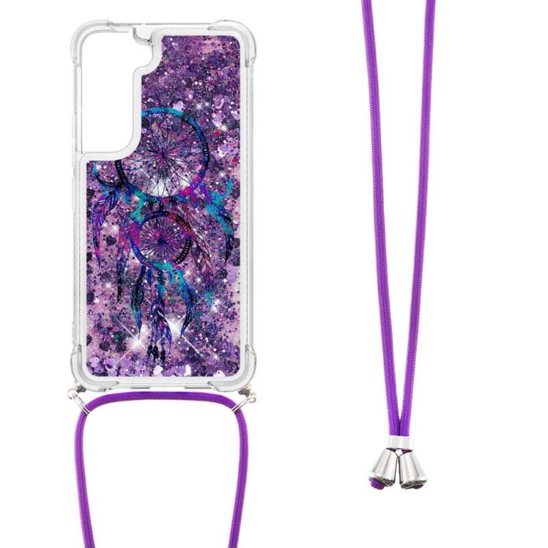 Maskica Samsung Galaxy S22 5G Hvatač Snova Sa Šljokicama